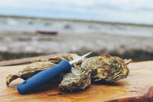 Load image into Gallery viewer, Mersea rock oysters. Shucking knife. Richard Haward's Oysters