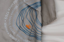 Load image into Gallery viewer, Grey shucking towel. Oyster gift ideas