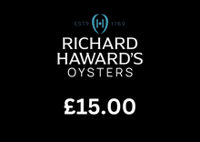 Load image into Gallery viewer, Gift voucher for oysters. Richard Haward's Oysters