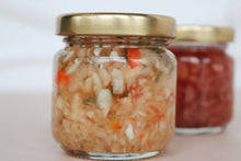 Load image into Gallery viewer, White wine vinegar, shallots, chilli and coriander. Dressing for oysters 