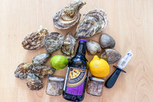 Load image into Gallery viewer, Mersea Island beer and oysters. 