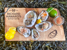 Load image into Gallery viewer, Mersea oysters. oyster serving board