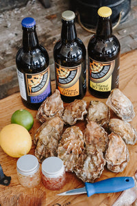 Mersea Island gift set. Rock oysters from Mersea 