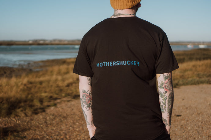 Mothershucker t-shirt. Mersea Island. 