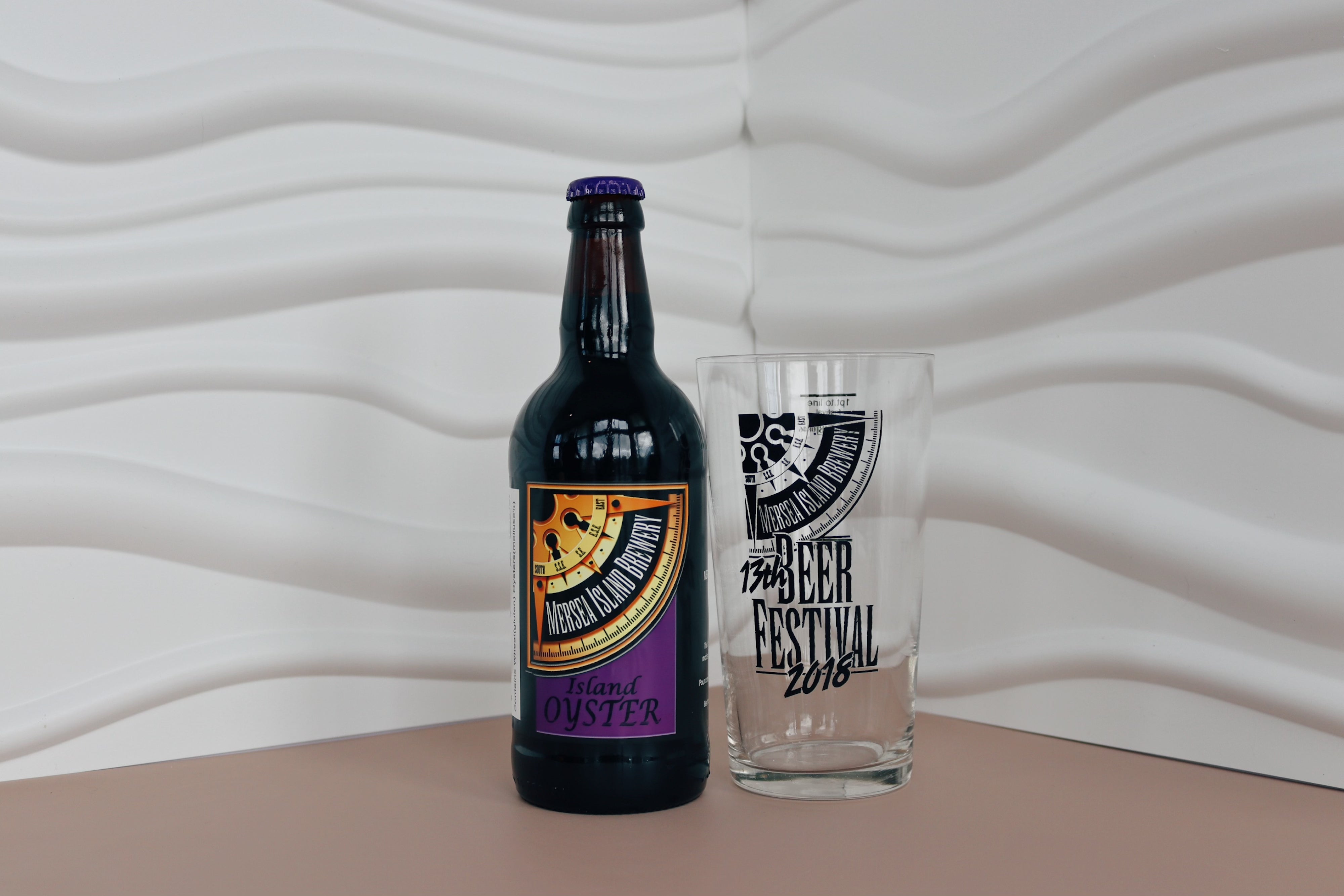1 bottle of oyster stout brewed on Mersea Island 