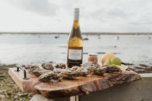 Sauvignon gift set with mersea oysters 