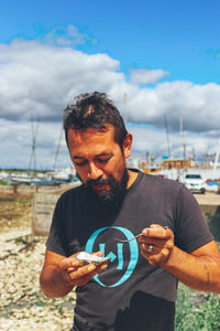 Tom Haward. Oyster farmer. Author 