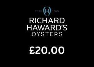 Gift voucher. Mersea oysters 