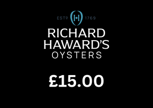 Gift voucher for oysters 
